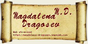 Magdalena Dragošev vizit kartica